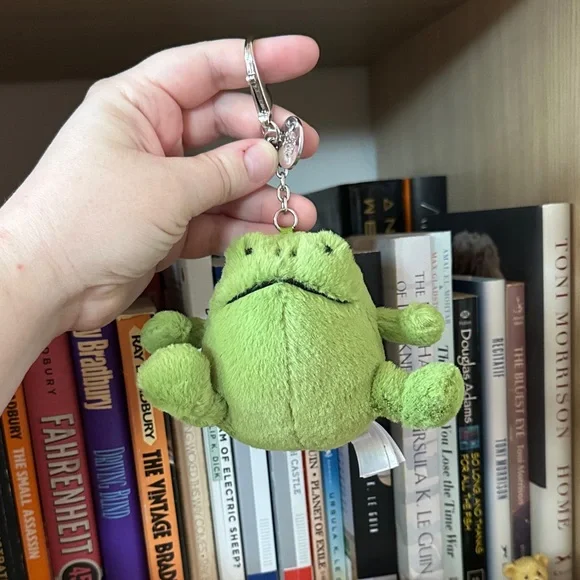 Jellycat Ricky Rain Frog Bag Charm - Picture 2 of 3